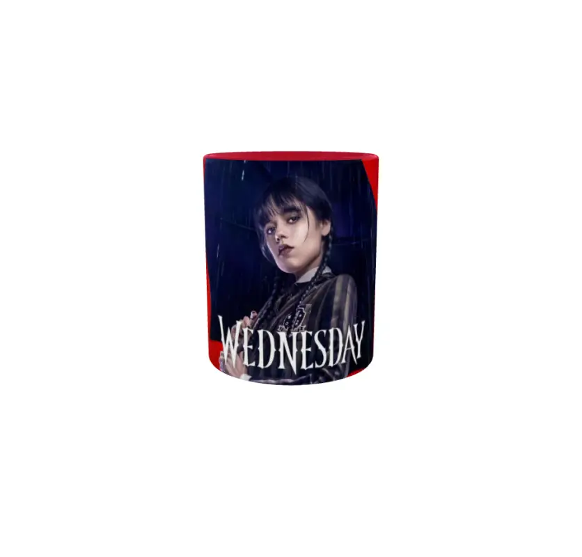 Wednesday, cana ceramica, 330ml, model cgs1737
